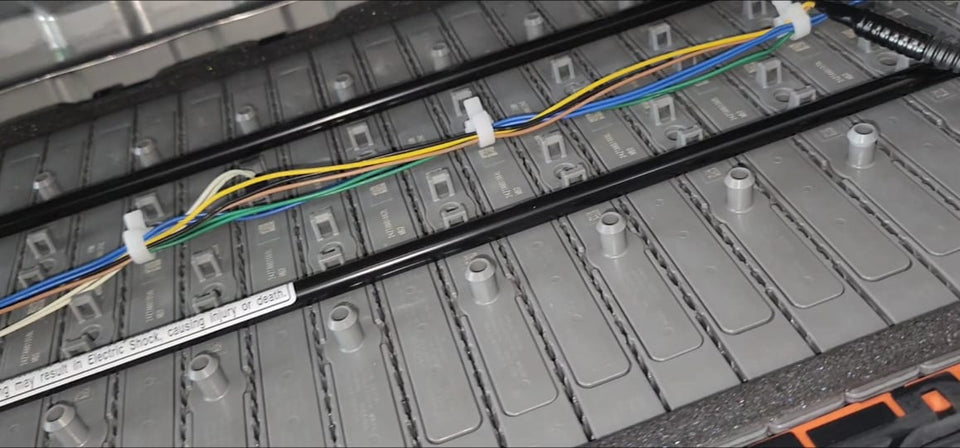 Lithium hybrid battery of toyota Prius