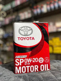 Toyota 0W-20 Motor Oil 4L